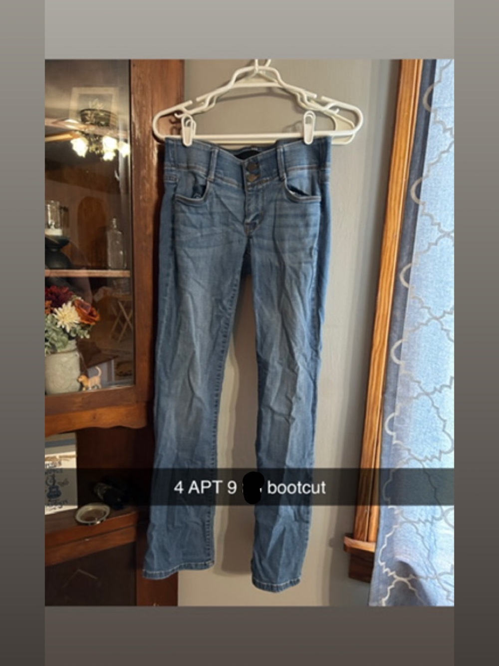 Apt. 9 Medium Blue Bootcut Jeans